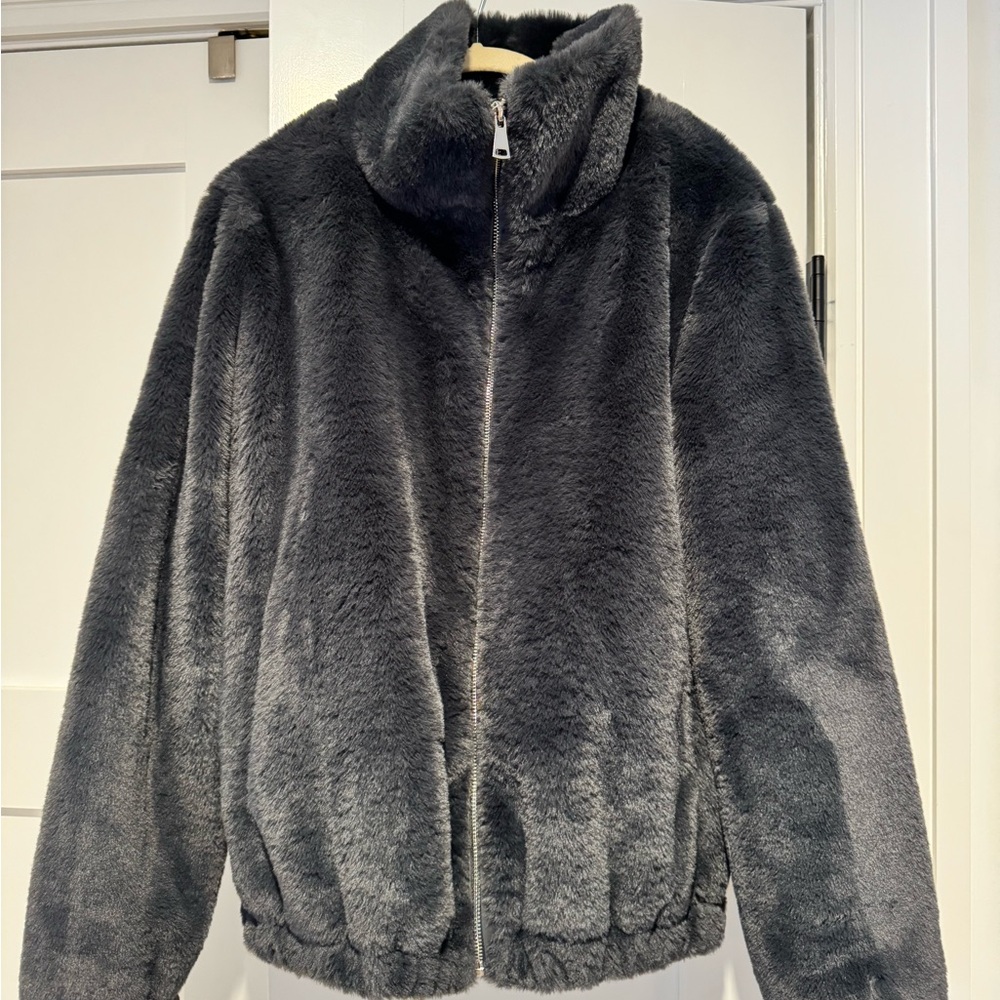 The Cashmere Project Faux Fur Jacket